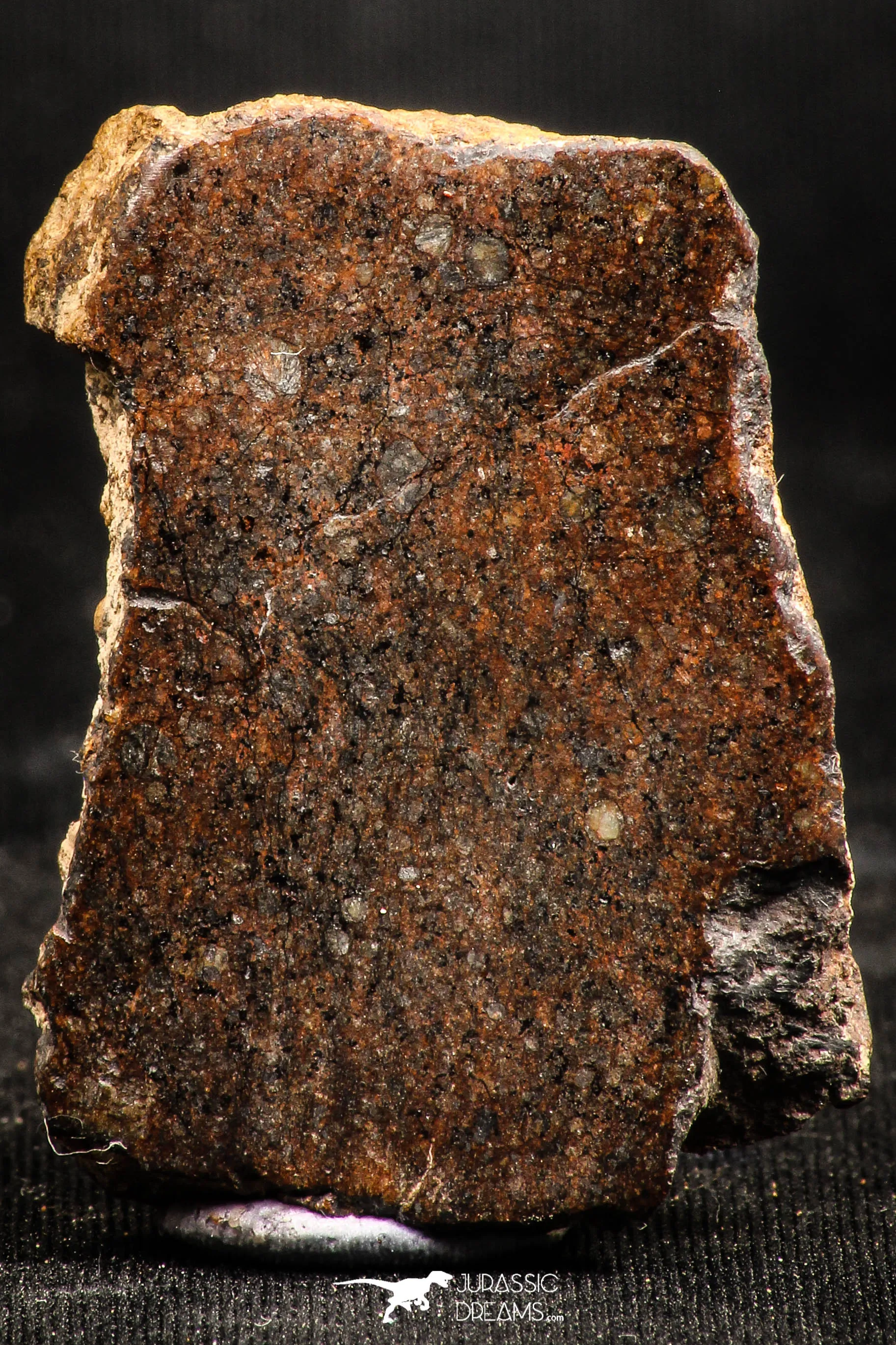 06001 - Nice Polished Section NWA Unclassified L-H Type Ordinary Chondrite Meteorite 18.0g