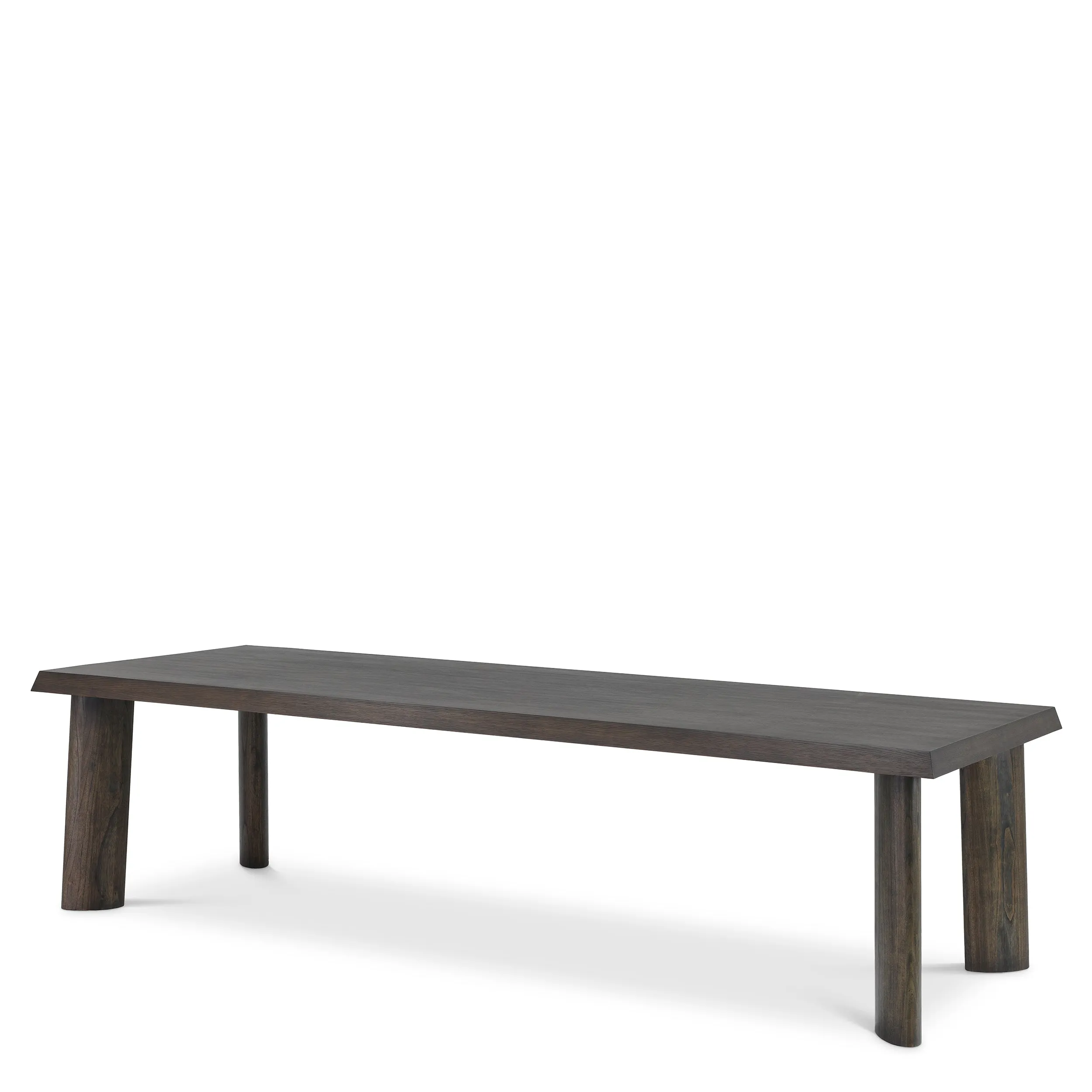 114004 - Dining Table Dune 118.11"mocha straight oak veneer