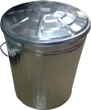115 Litres Non-Combustible Galvanized Steel Bin