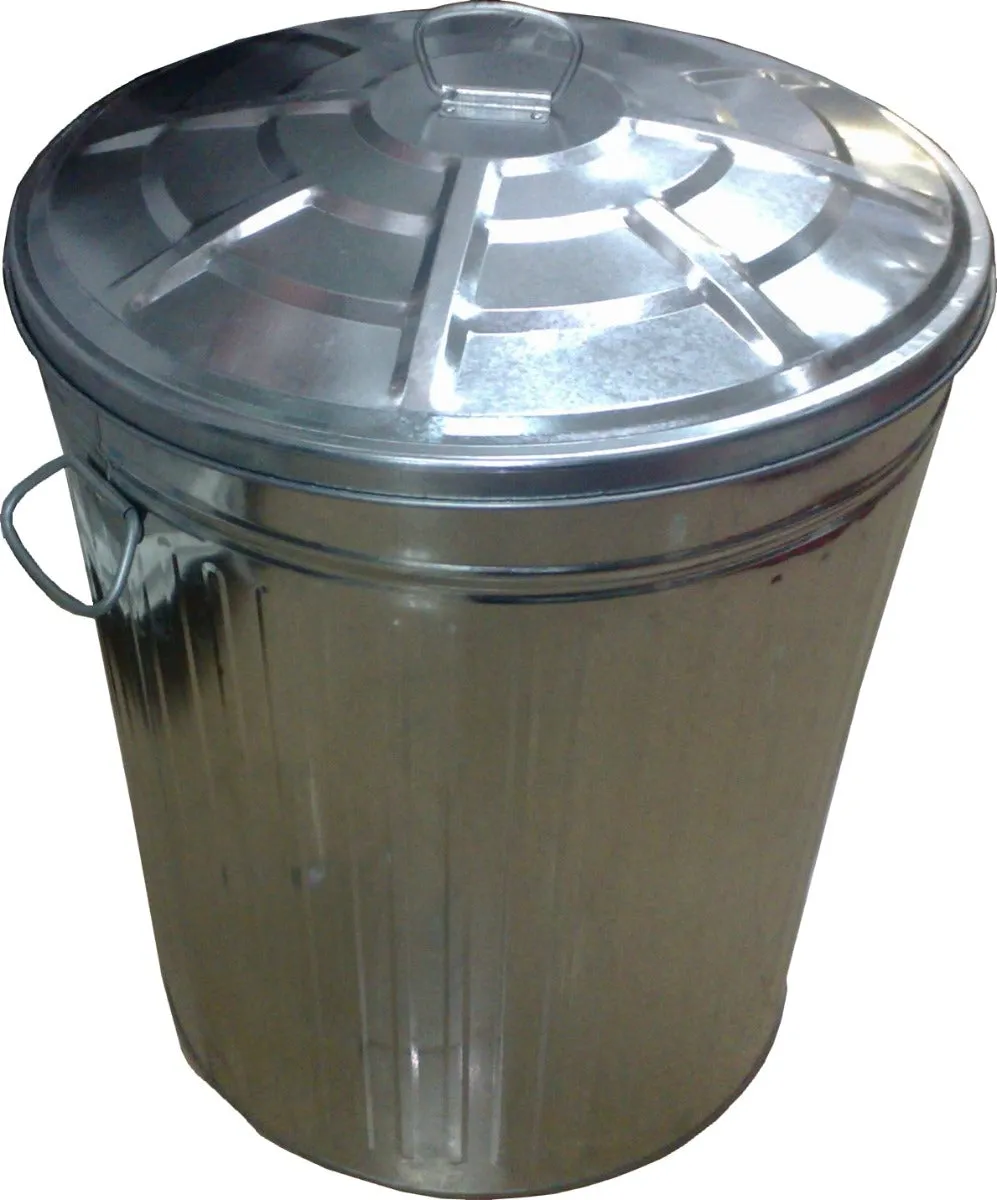 115 Litres Non-Combustible Galvanized Steel Bin