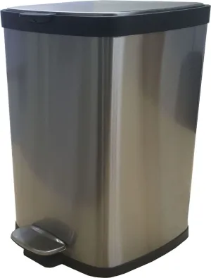 12 Litres Stainless Steel Foot Pedal Bin