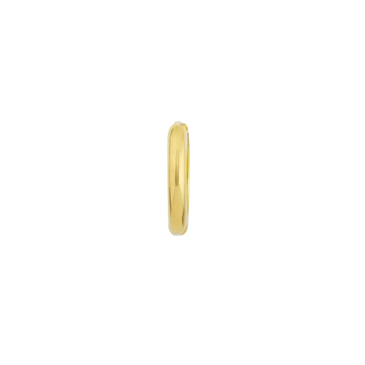 13mm Polished Gold Huggies