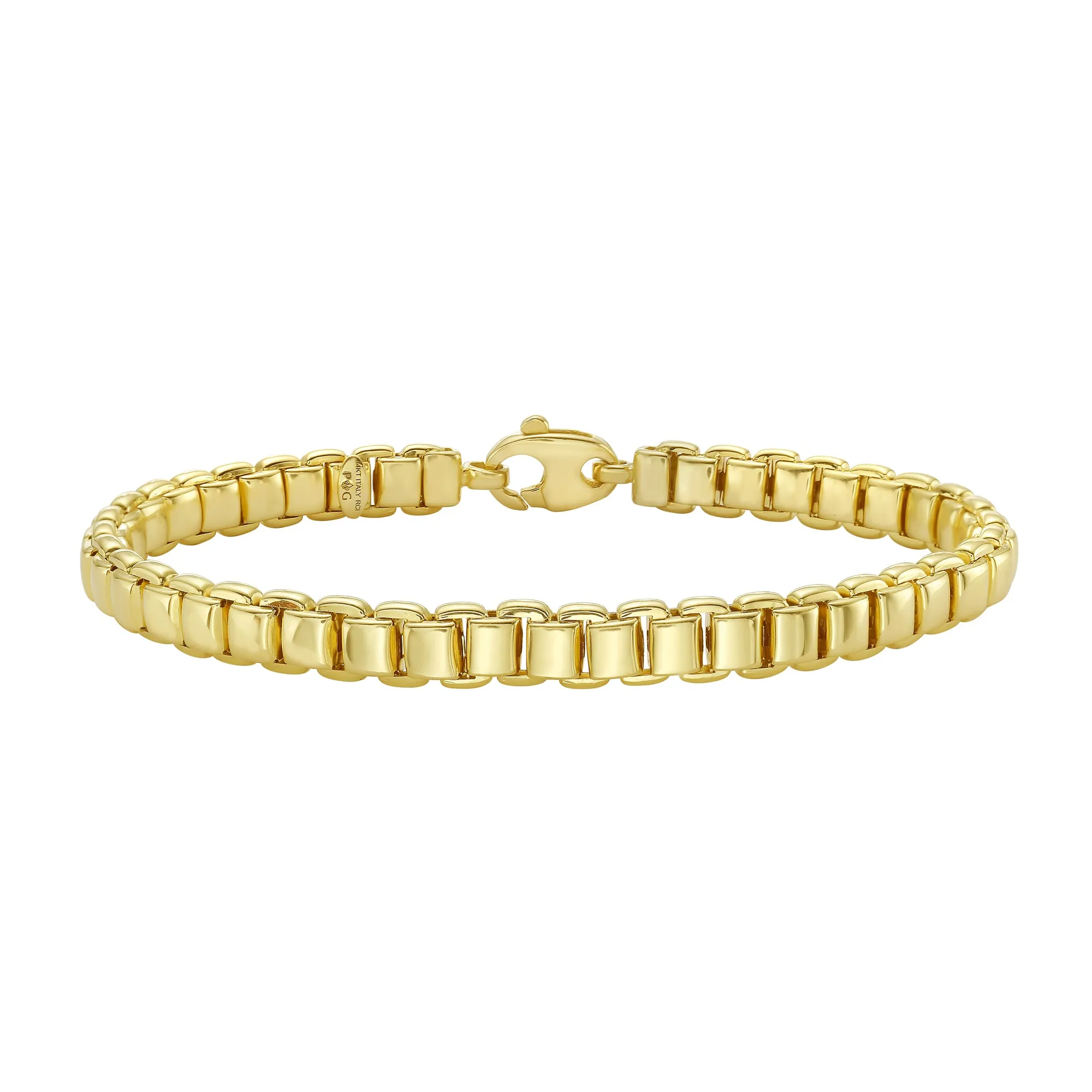 14K Gold Venetian Link Bracelet