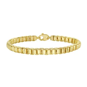 14K Gold Venetian Link Bracelet