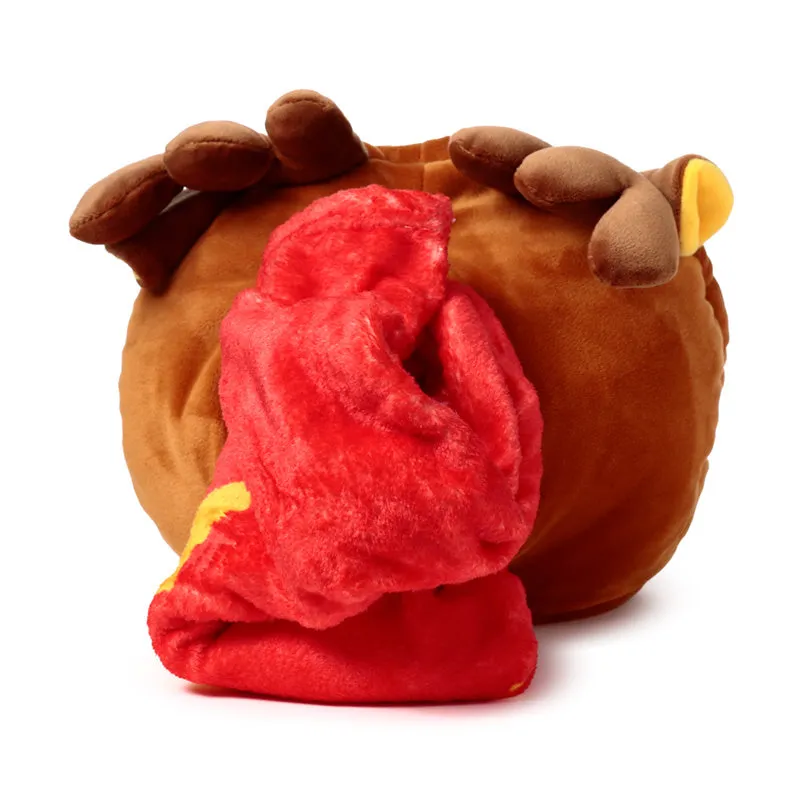 2-in-1 Blankeazzz Plush Toy & Travel Blanket - Festive Friends Christmas Rudolph