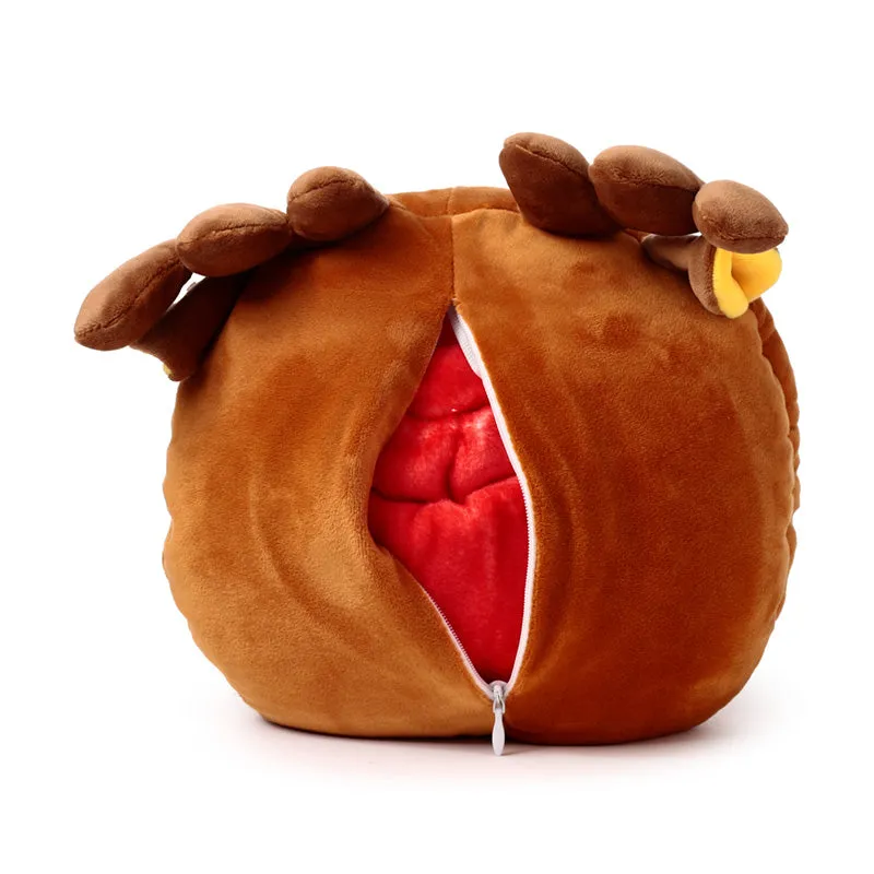 2-in-1 Blankeazzz Plush Toy & Travel Blanket - Festive Friends Christmas Rudolph