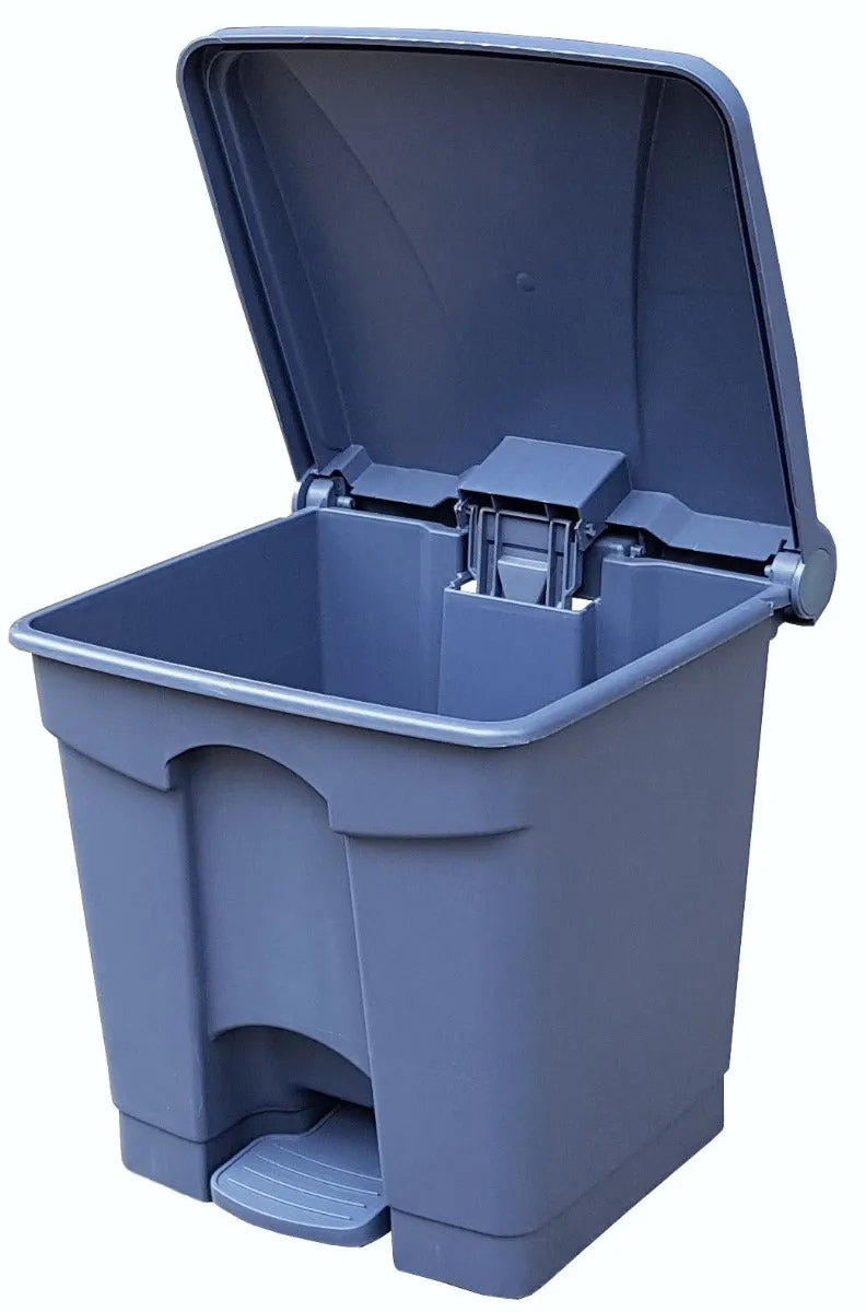30 Litres Plastic Step-on Foot Pedal Bin