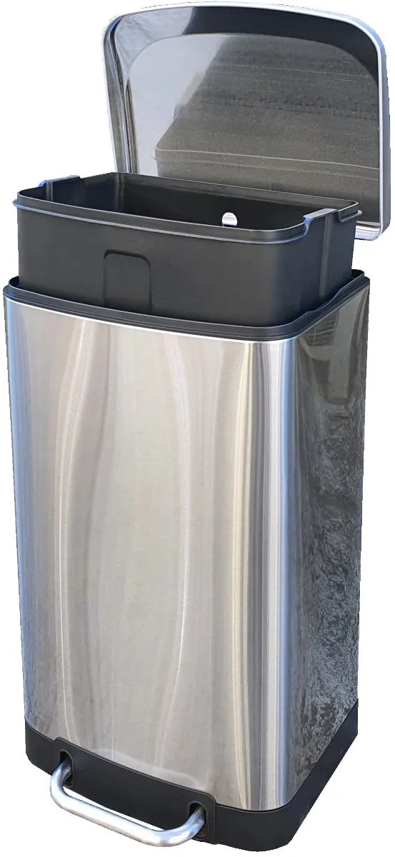 30 Litres Stainless Steel Foot Pedal Bin