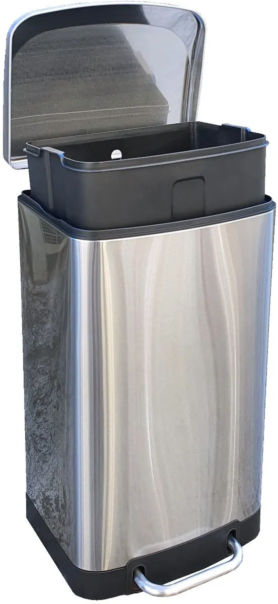 30 Litres Stainless Steel Foot Pedal Bin