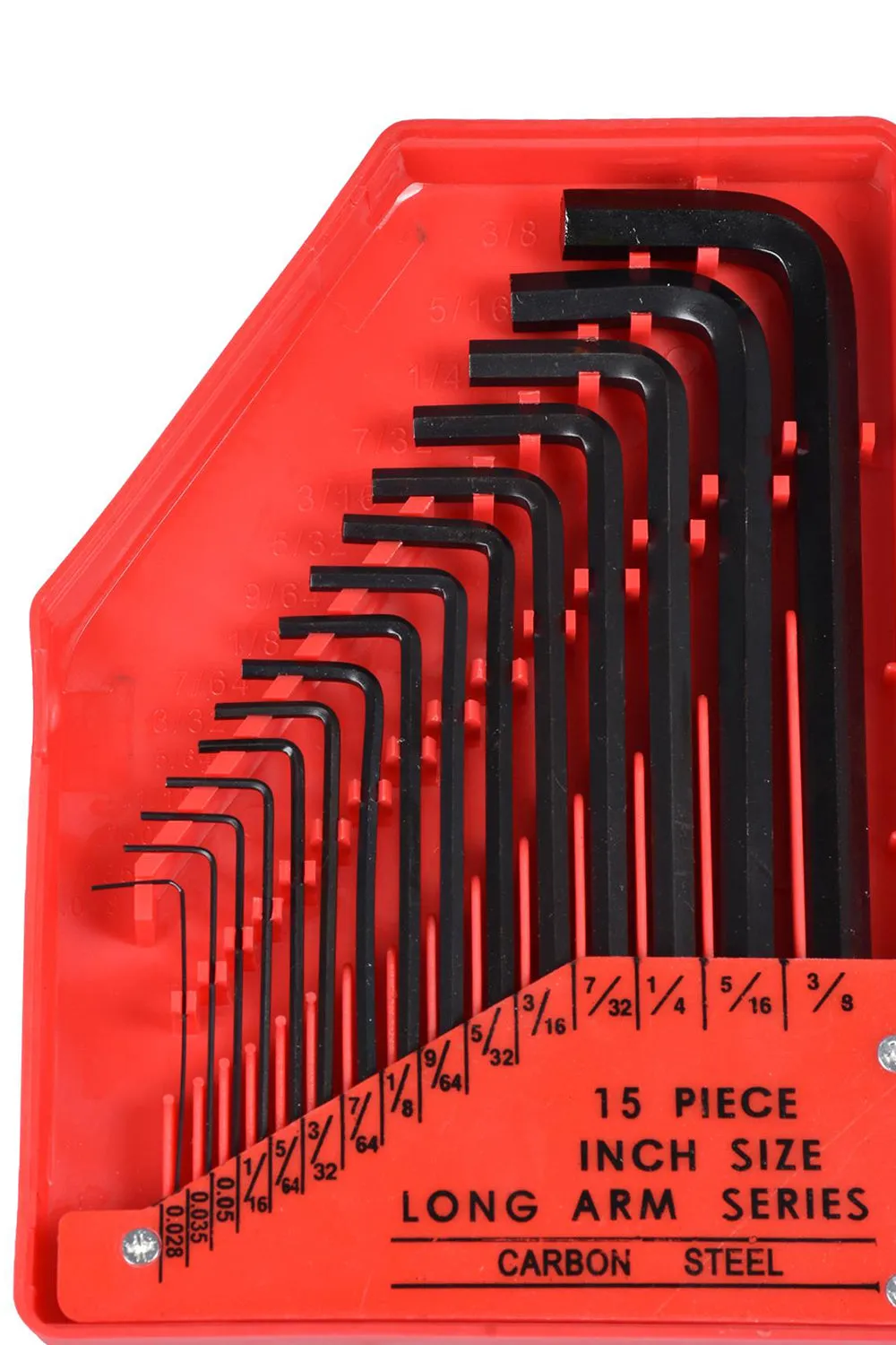 30 Pieces 0.035" to 10mm SAE & Metric Hex Allen Key Wrench Set