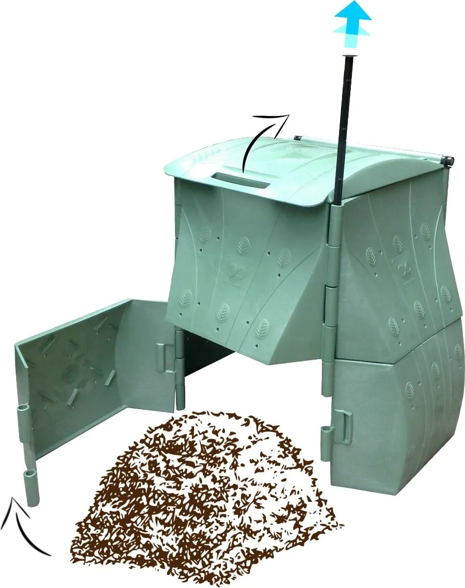360 Litres French Made High Density Polyethylene Compost Bin