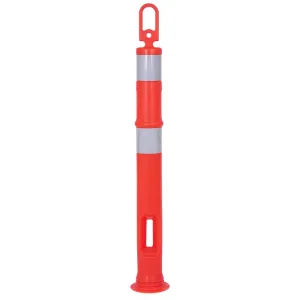 44" Hi-Vis Orange Loop Top Delineator Post (192)