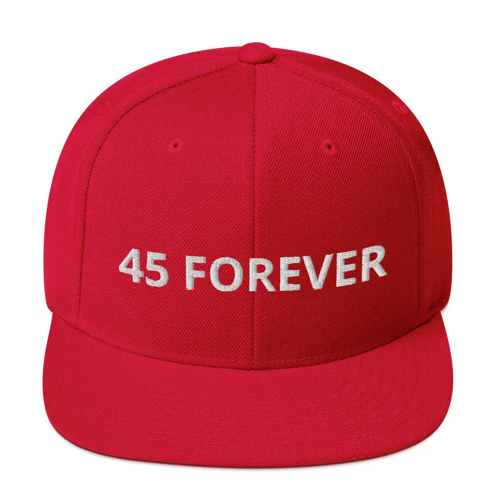 45 Forever Snapback Hat