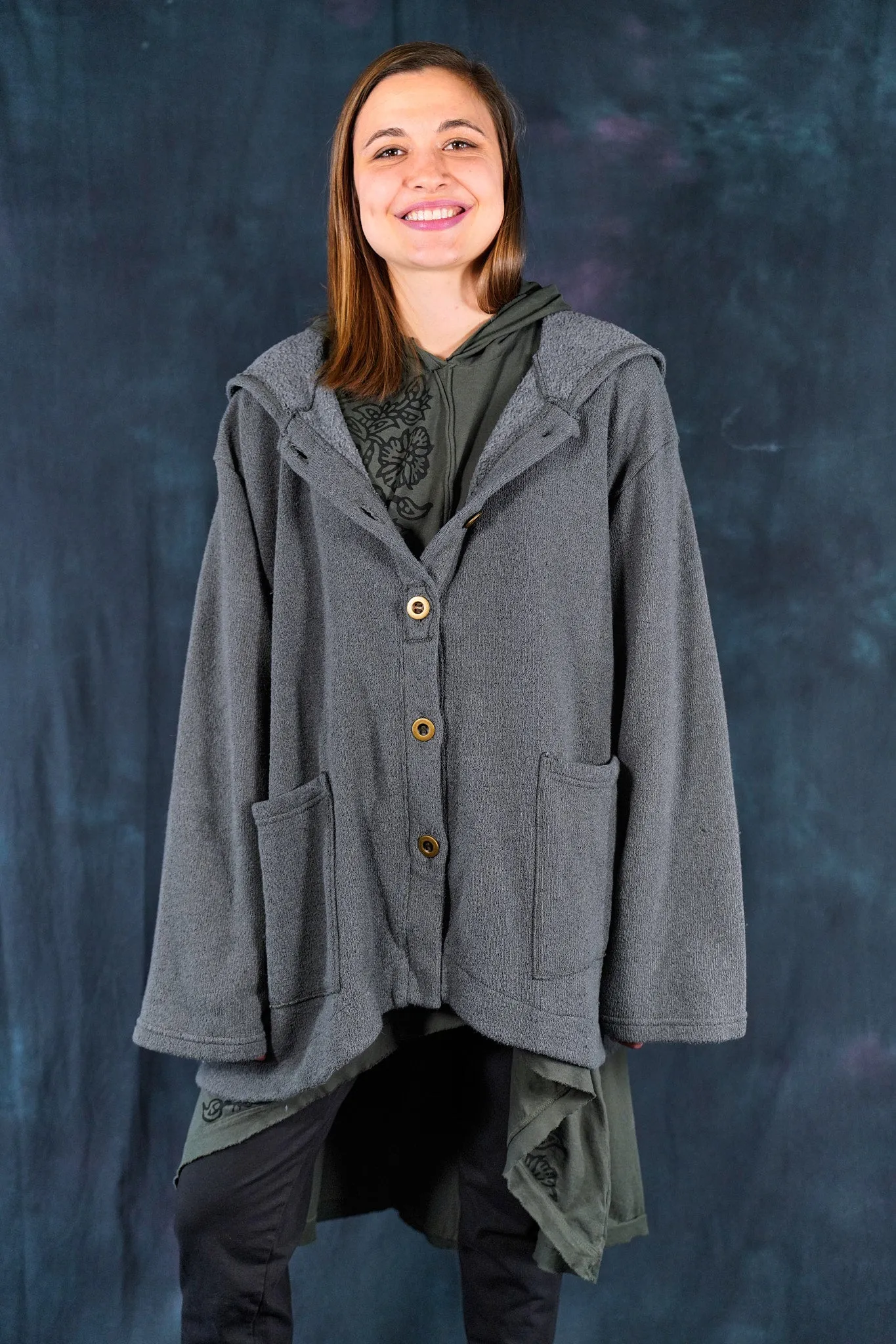 5270 Hi/Lo Utility Jacket Mercury Blue -U