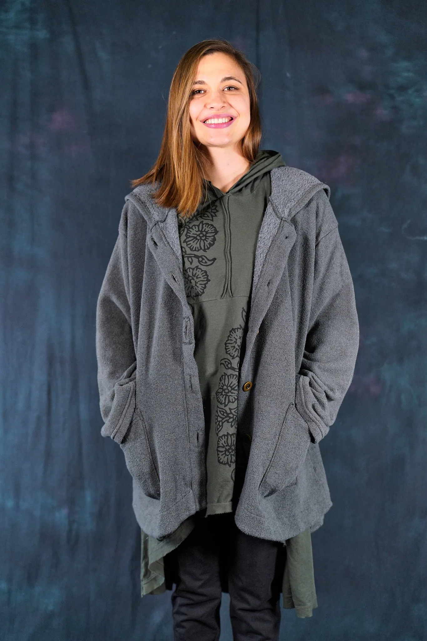 5270 Hi/Lo Utility Jacket Mercury Blue -U
