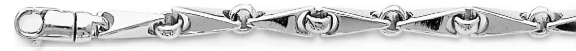 5.2mm Angled Mirror I Chain Necklace