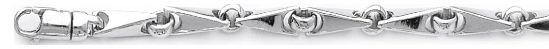 5.2mm Angled Mirror I Chain Necklace