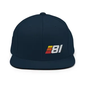81 1981 Retro Sport Snapback Hat