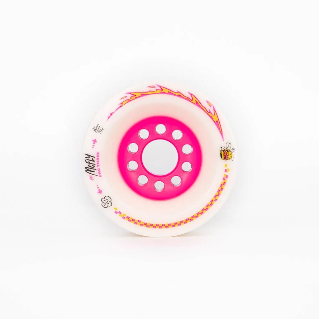 88 Wheels McFly Pro 86mm 74a LDP distance push longboard wheels