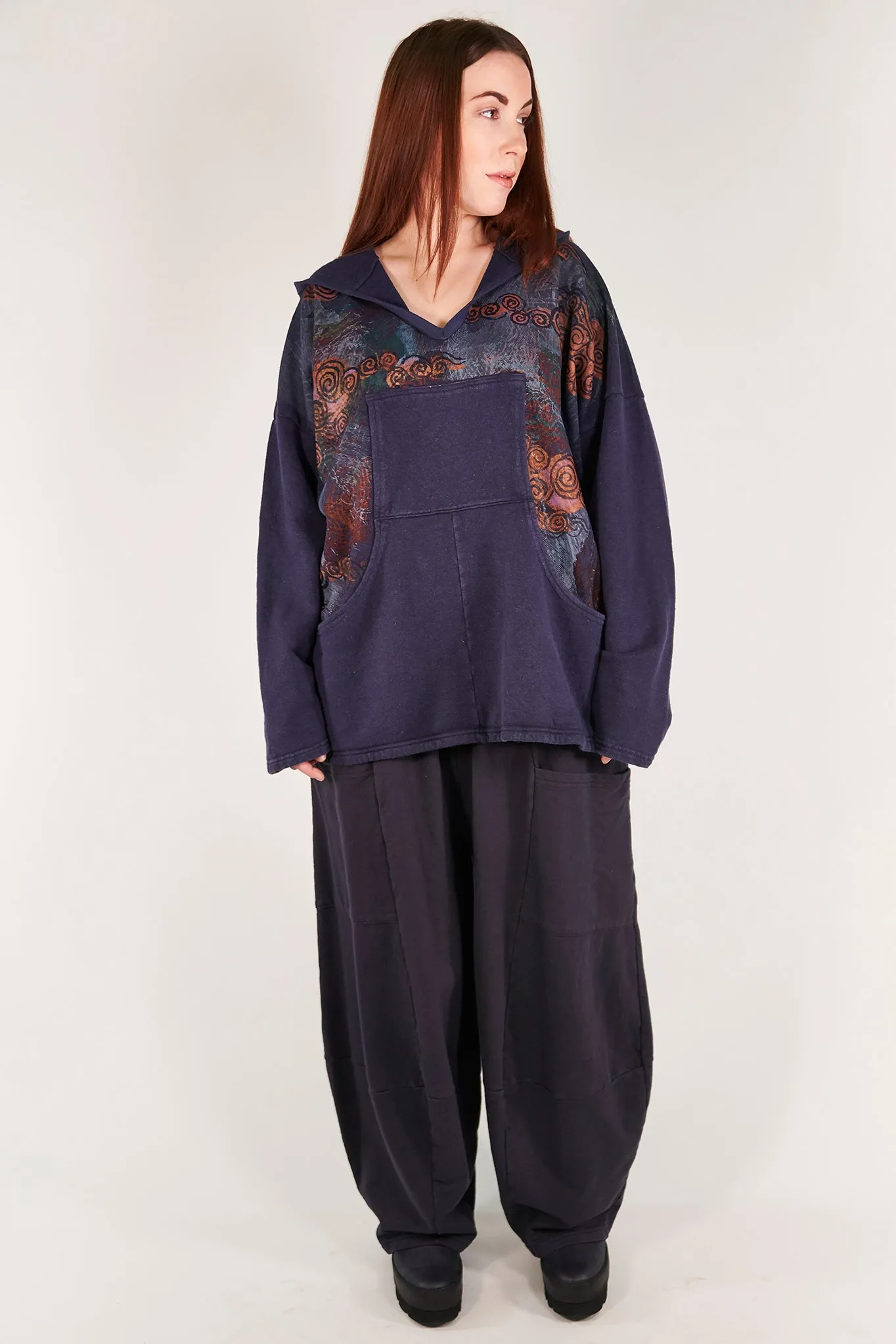 8888 Hip to Be Square Hoodie-Odyssey Blue-P