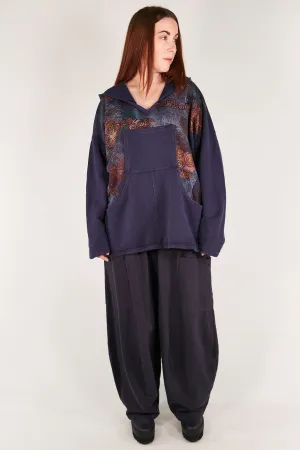 8888 Hip to Be Square Hoodie-Odyssey Blue-P