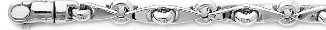 8mm Angled Mirror I Link Bracelet