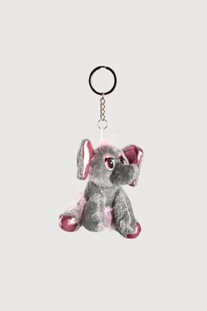 90066 - Ballerina Buddies Elephant Keyring