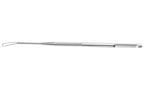 999R 16-072S Wilder Lens Loop, 4.00 mm Width, Length 134 mm, Round Handle, Stainless Steel
