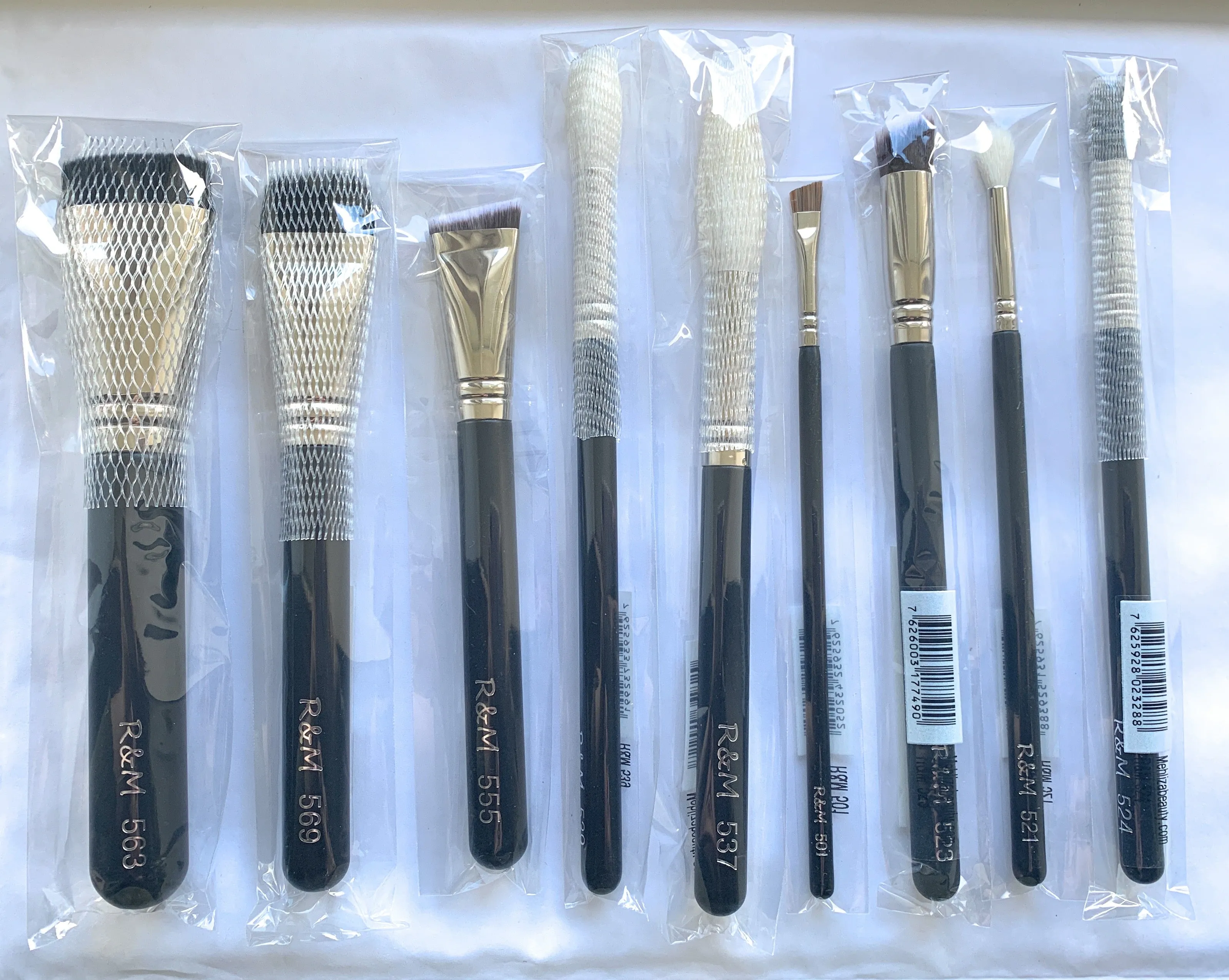 9pc Beginners Makeup Brushes Set