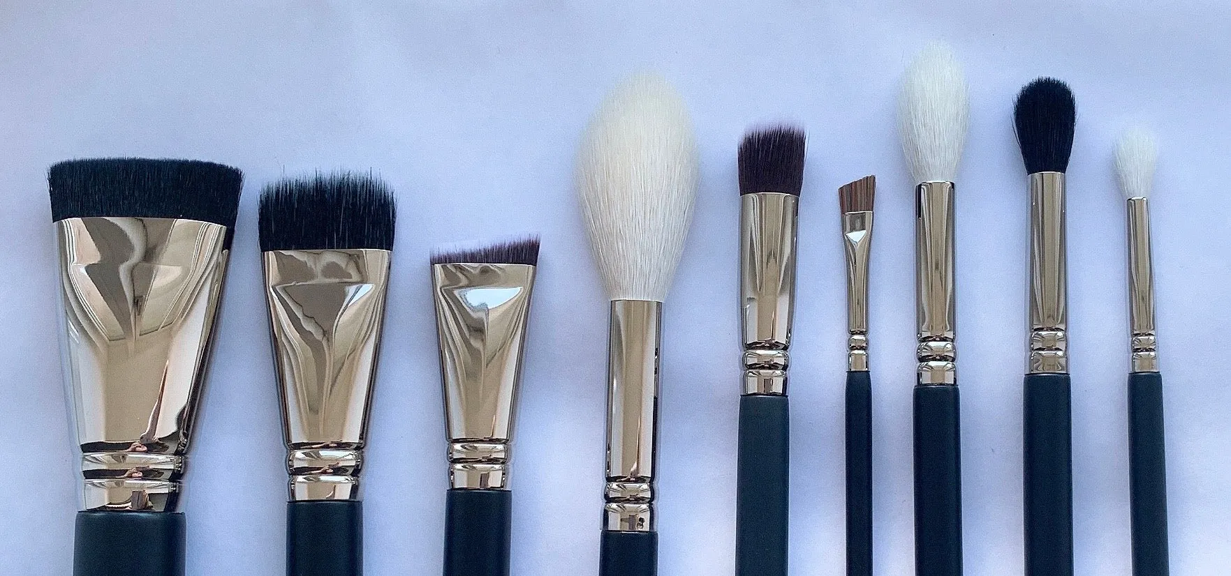 9pc Beginners Makeup Brushes Set