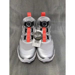 Adidas Kid's FortaRun BOA ATR Reflective Gray/Silver FZ5472 Size 3 Youth