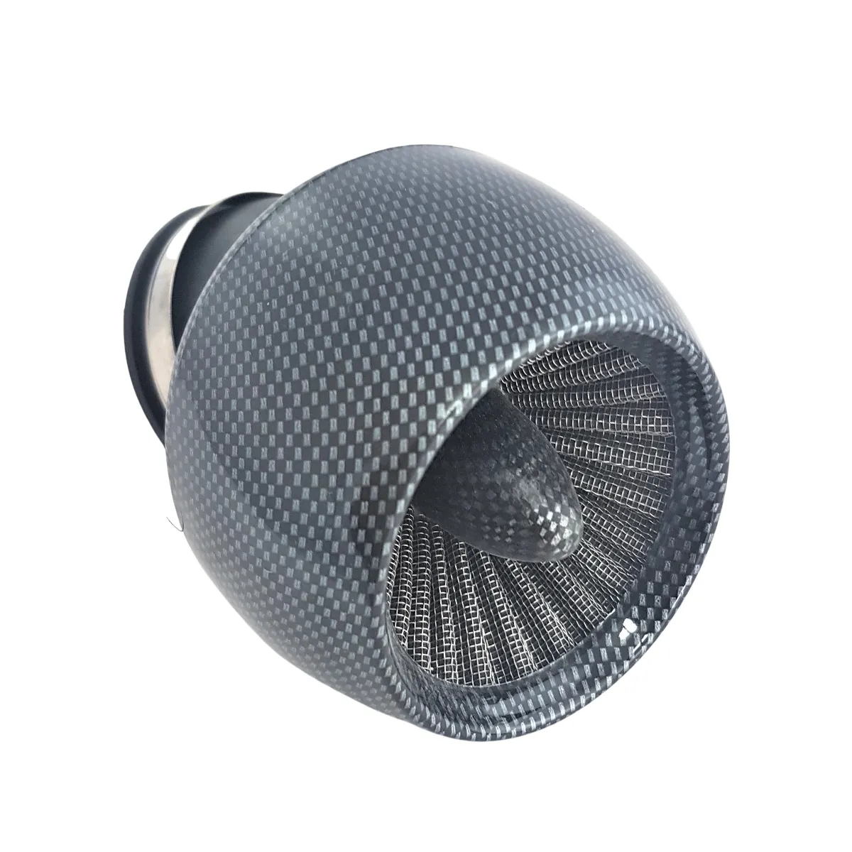 AF055 CARBON FIBRE AIR FILTER 40MM FOR DIRT PIT BIKE HIGH FLOW PERFORMANCE