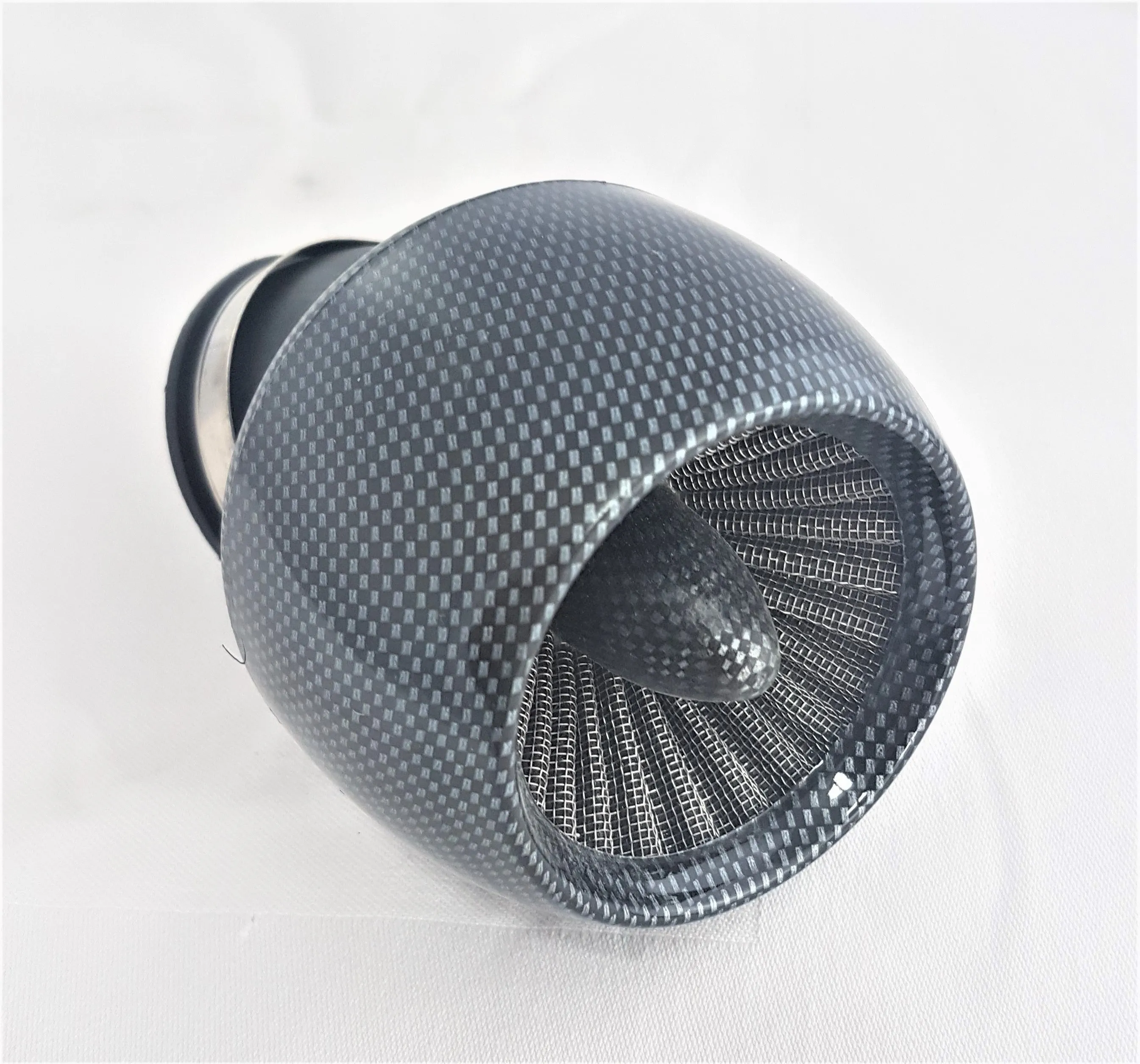 AF055 CARBON FIBRE AIR FILTER 40MM FOR DIRT PIT BIKE HIGH FLOW PERFORMANCE
