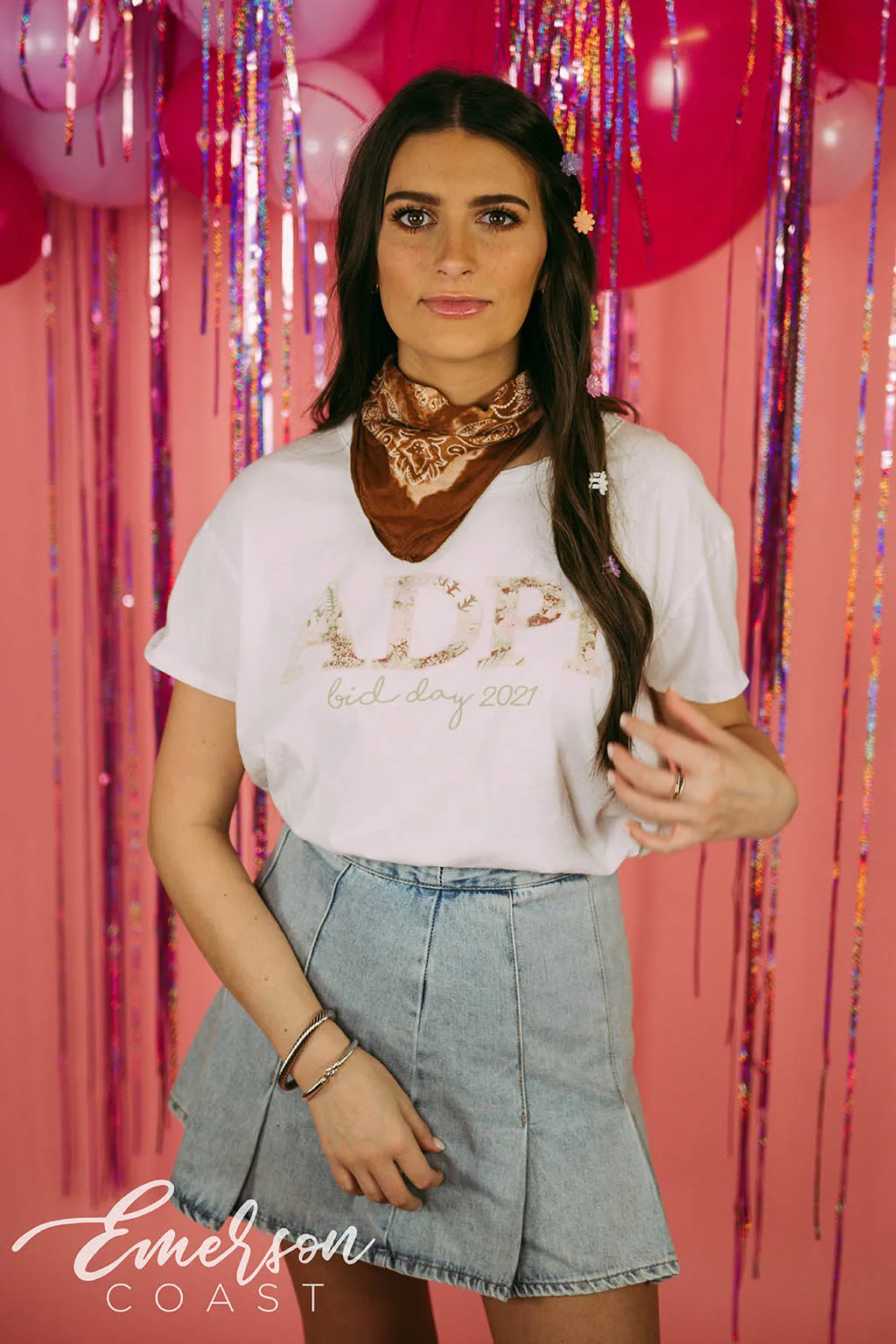 Alpha Delta Pi Freshly Picked Bid Day Tee