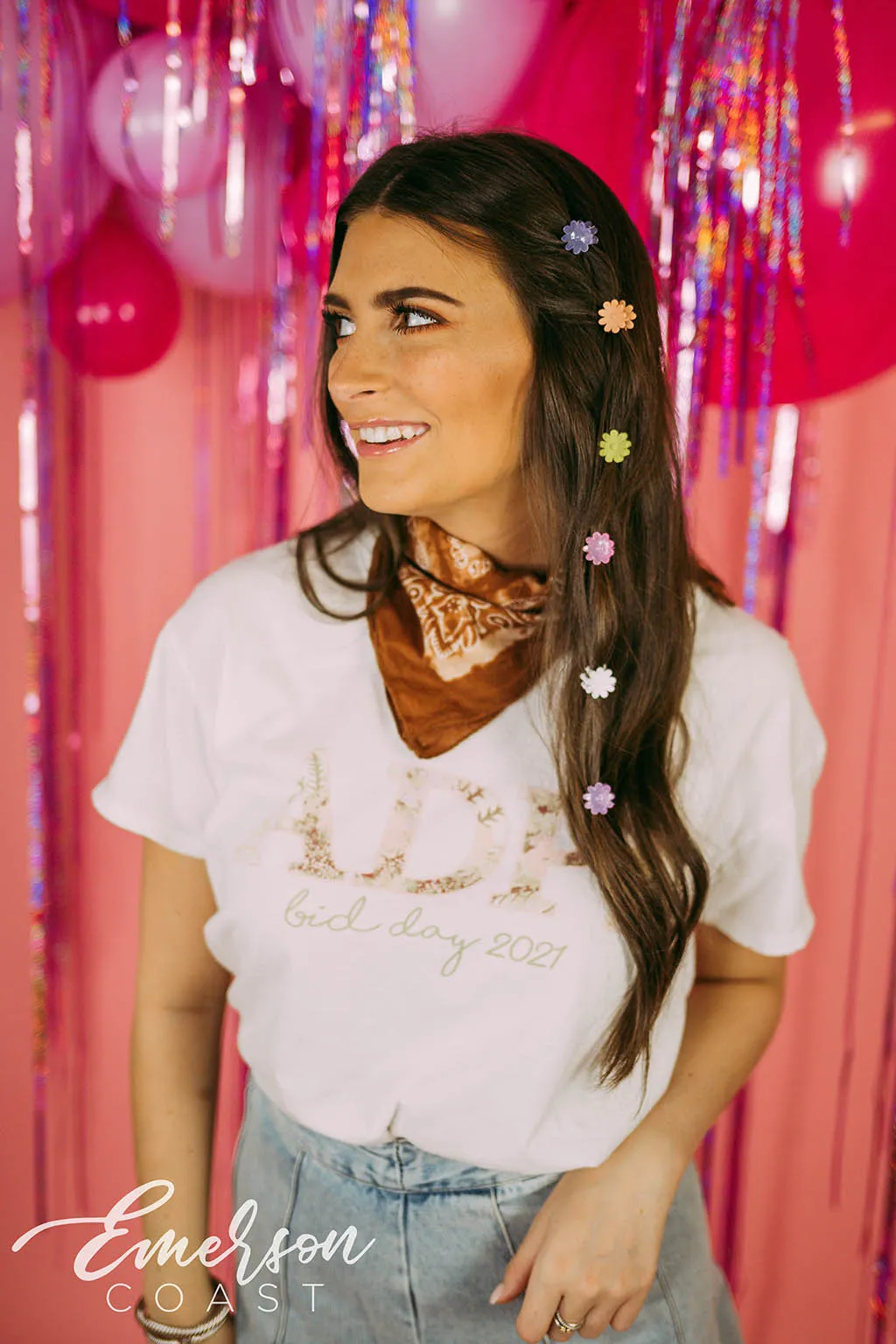 Alpha Delta Pi Freshly Picked Bid Day Tee