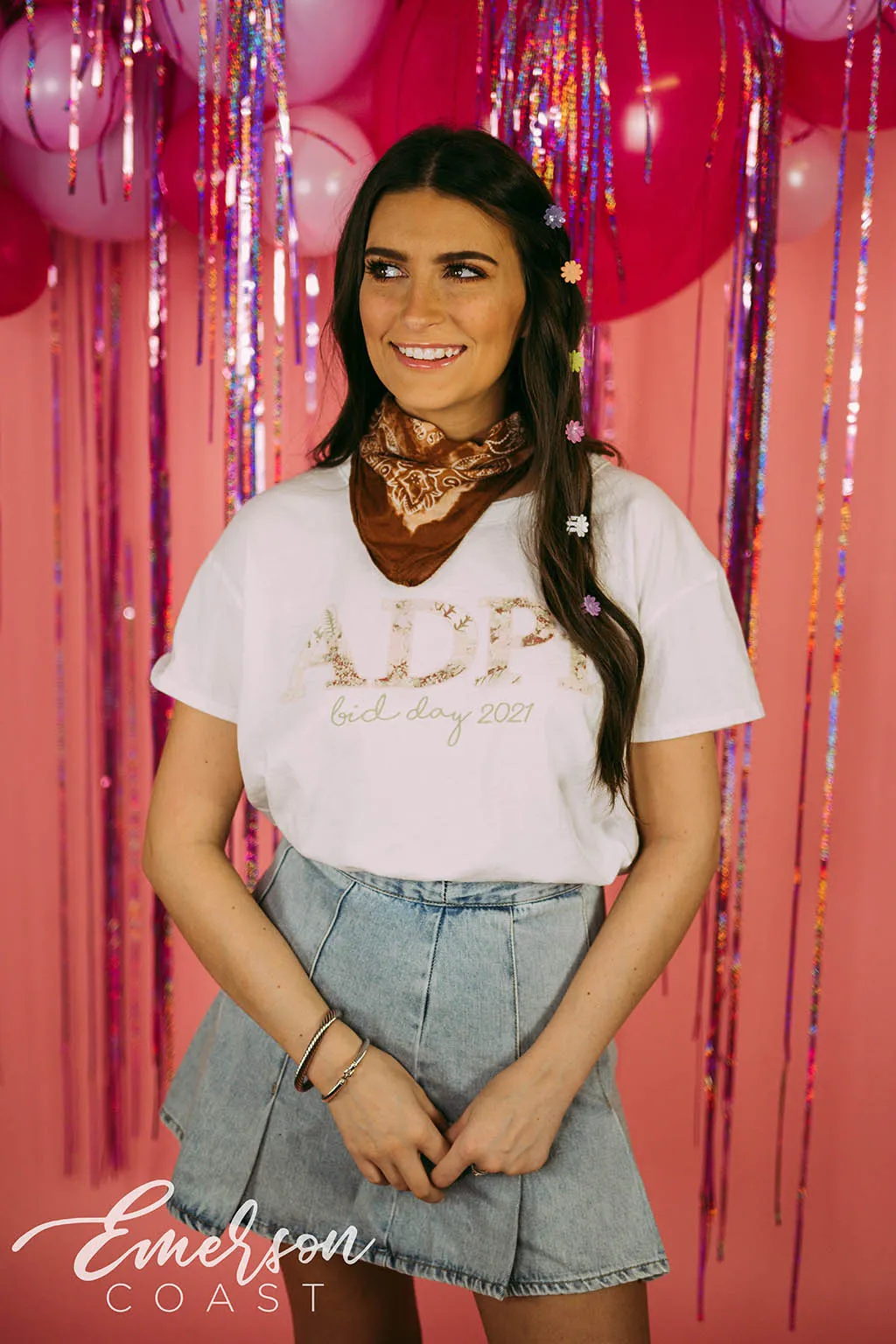 Alpha Delta Pi Freshly Picked Bid Day Tee