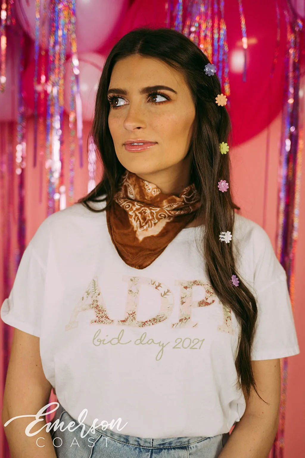 Alpha Delta Pi Freshly Picked Bid Day Tee