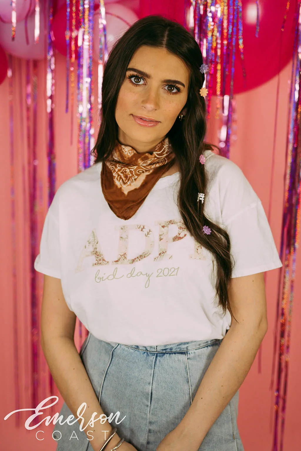 Alpha Delta Pi Freshly Picked Bid Day Tee