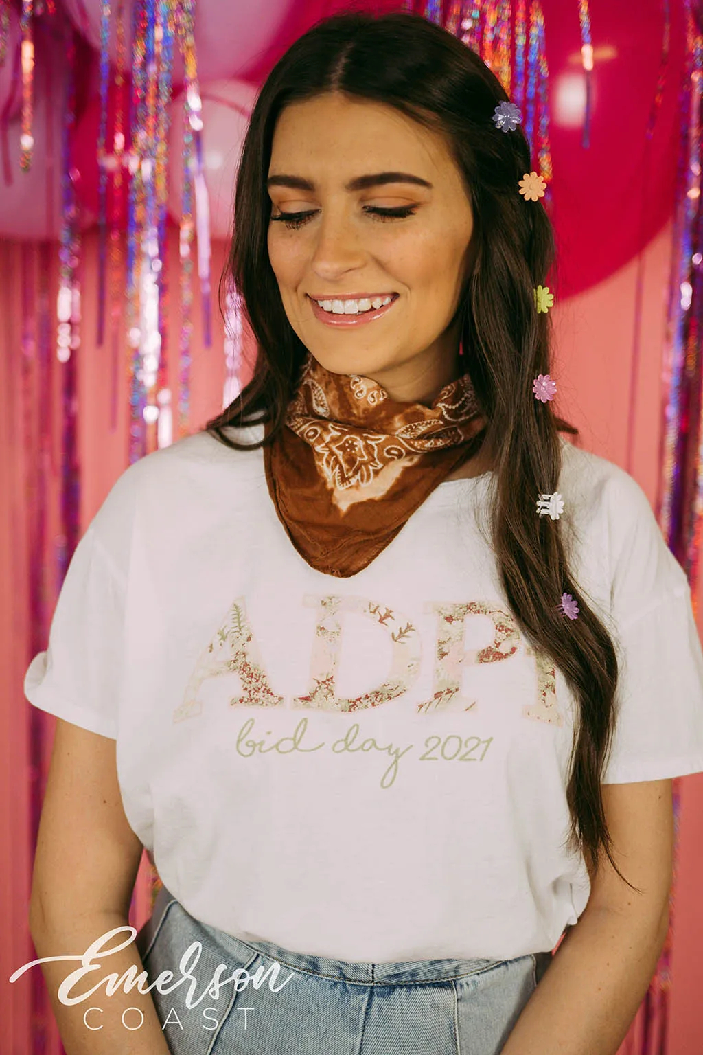 Alpha Delta Pi Freshly Picked Bid Day Tee