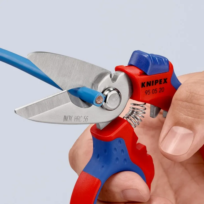 Angled Electricians' Shears (Knipex)