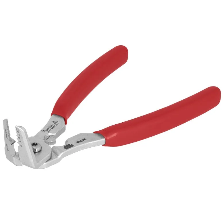 Angled Wire Stripper/Cutter/Crimper - Red