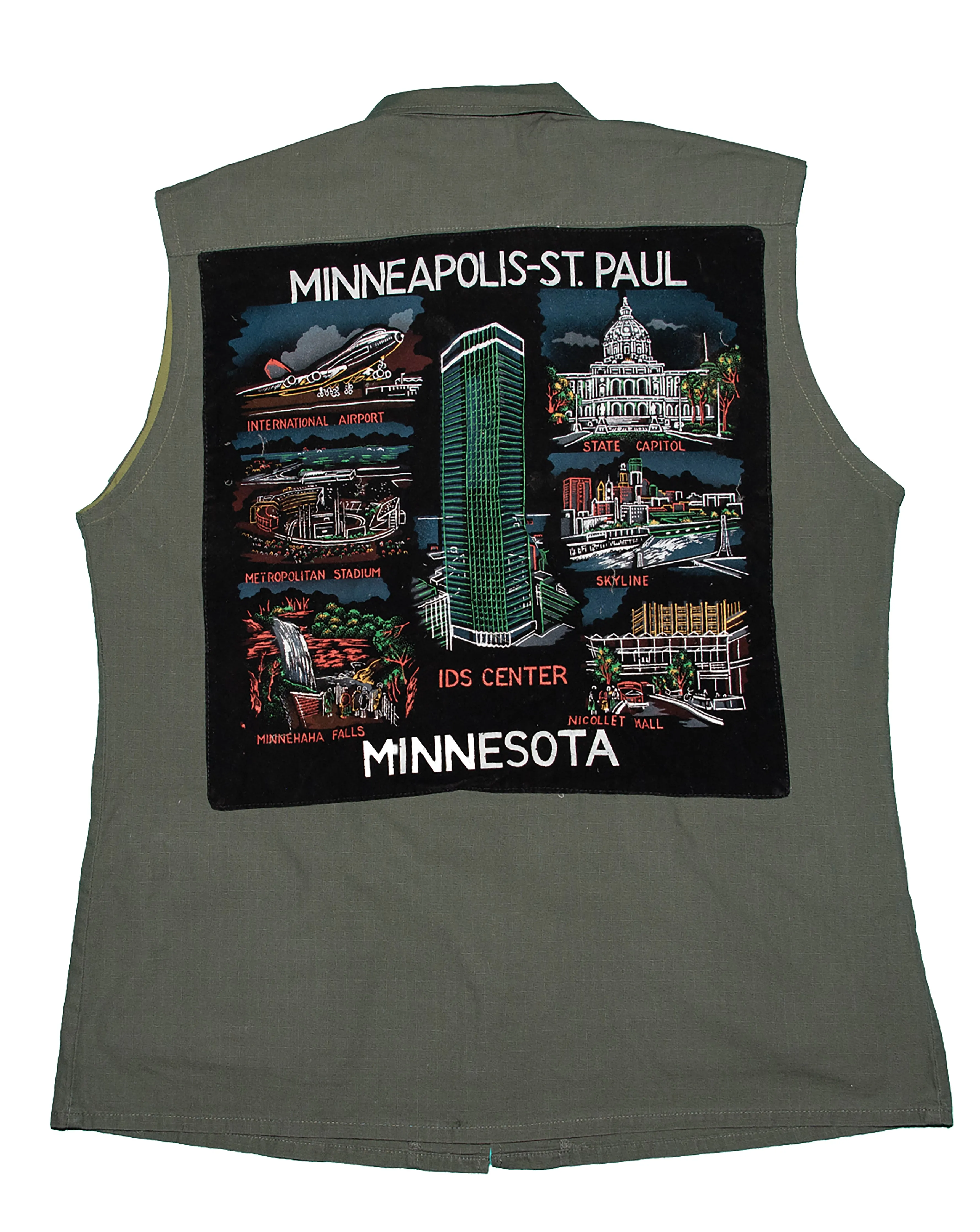Army vest- Minneapolis St. Paul
