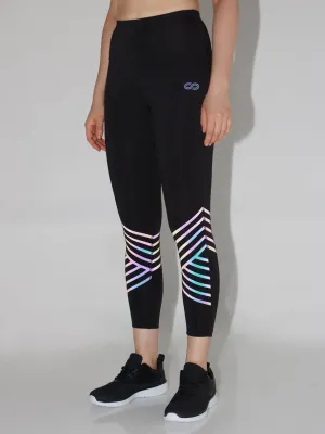 Artemis Reflective Leggings Black