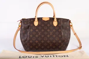 Authentic Louis Vuitton Monogram Canvas Turenne MM Shoulder Bag