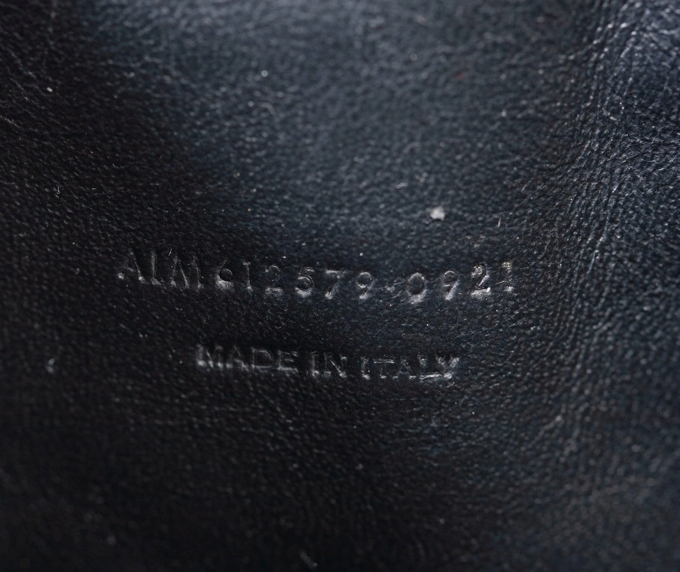 Authentic Saint Laurent Patent Matelassé Monogram Mini Lou Black Camera Bag