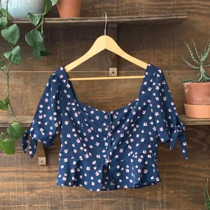 Baby Floral Crop Top