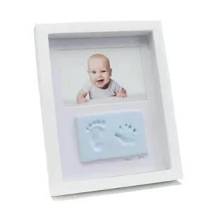 Baby Ink Soft Clay Impressions Kit   Frame - Blue