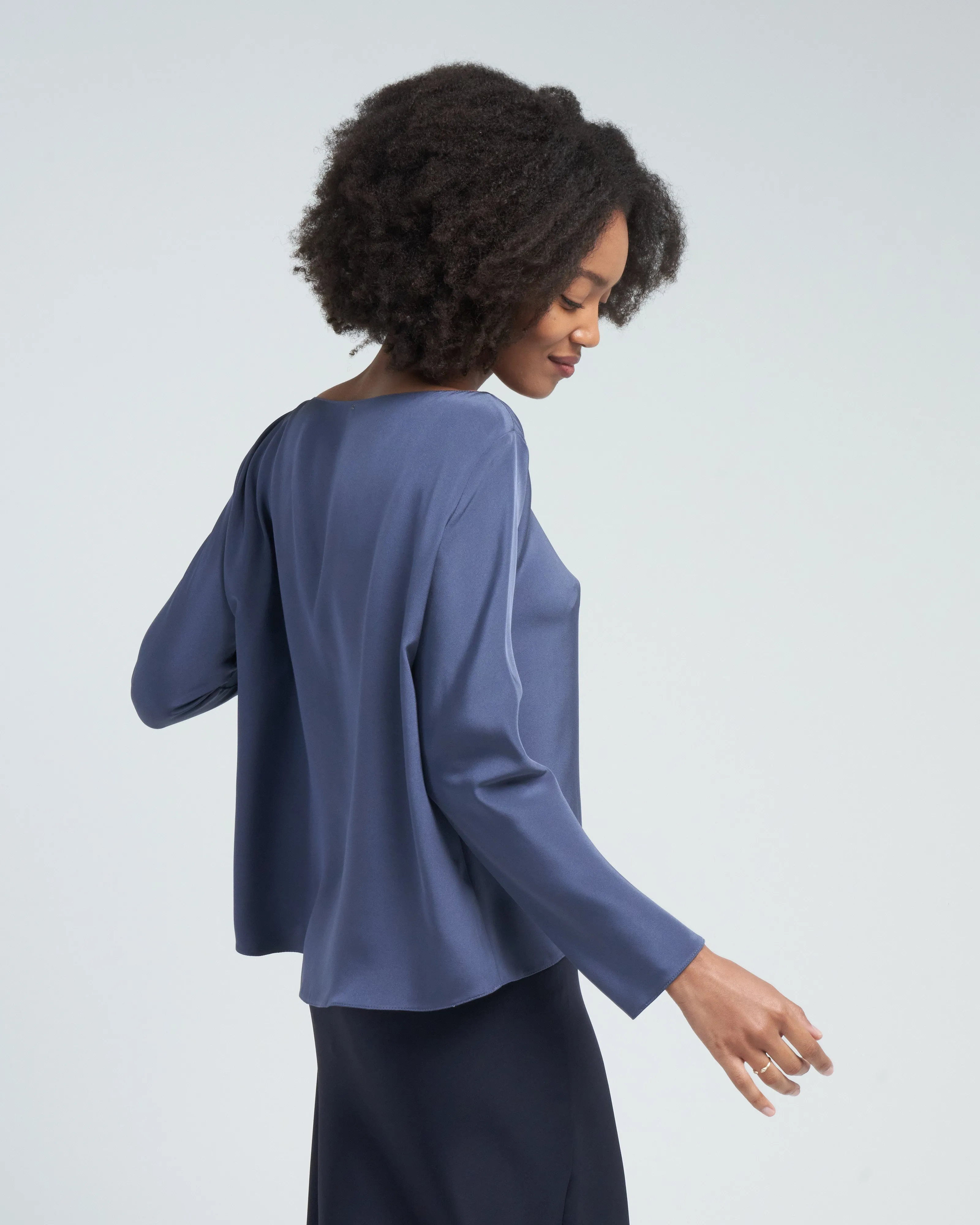 balance top - denim