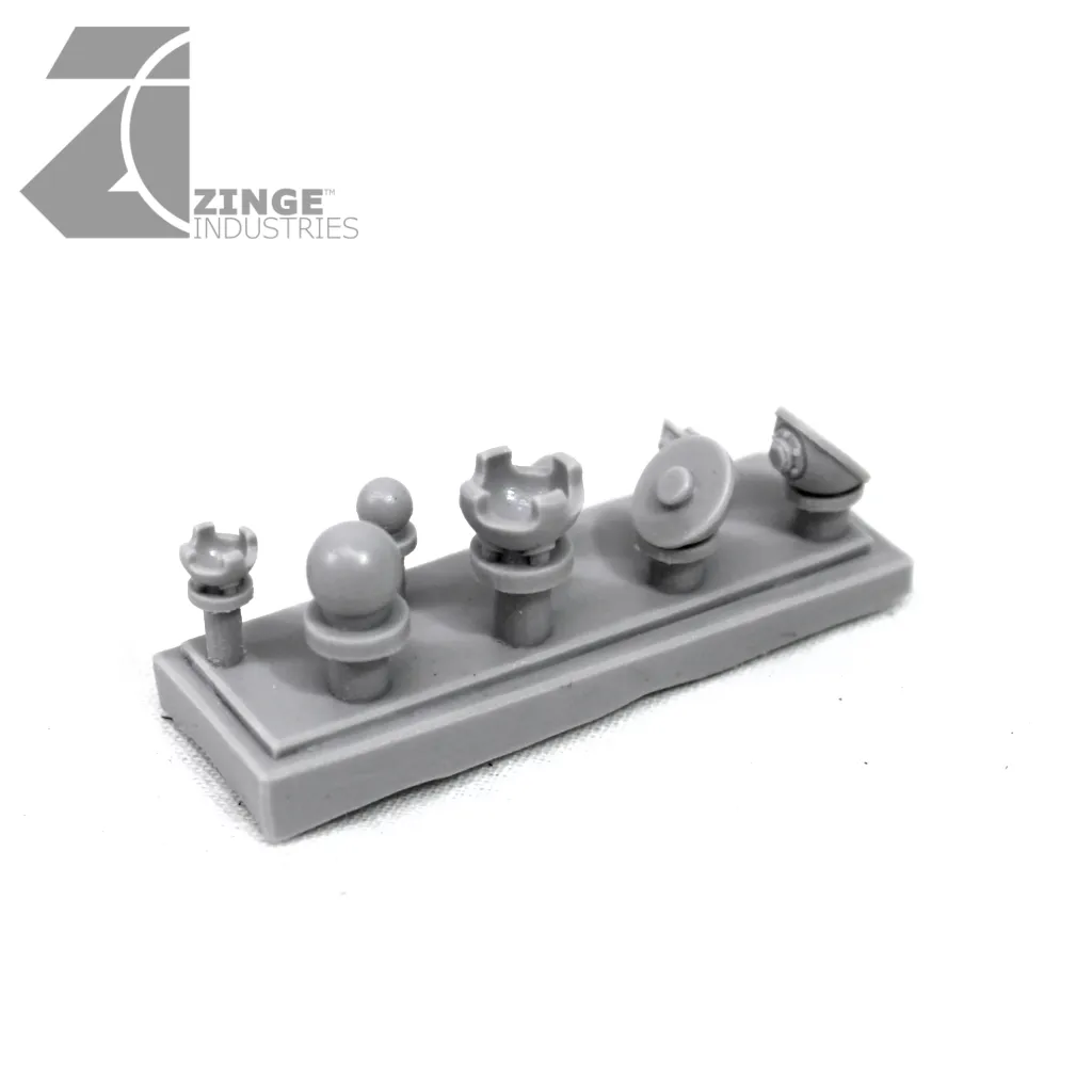 Ball & Socket Joint Set With 2x Styrene Tubes 160mm Lengths 5.5mm & 4mm Diameters