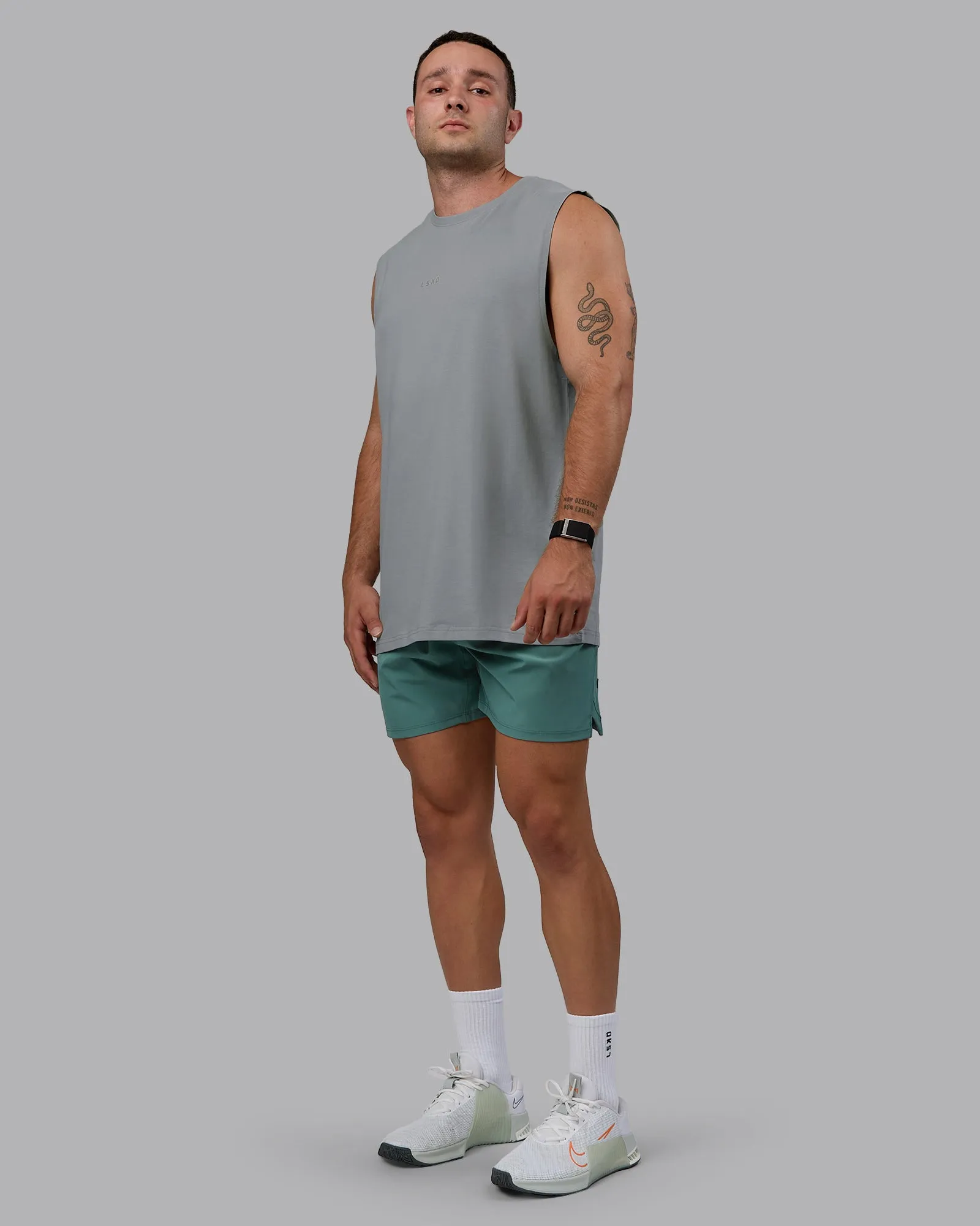 Base FLXCotton Tank - Circular Grey